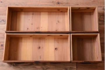 アンティーク家具　古民具・骨董　和モダン　六尺　上質なアンティーク収納箪笥(水屋箪笥)