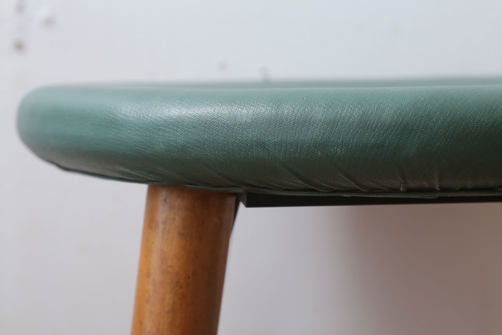 レトロ家具　昭和レトロ　ドーナツスツール(リングスツール・丸スツール)(1)