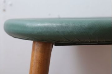 レトロ家具　昭和レトロ　ドーナツスツール(リングスツール・丸スツール)(1)