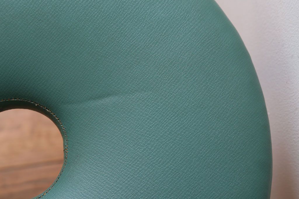 レトロ家具　昭和レトロ　ドーナツスツール(リングスツール・丸スツール)(2)