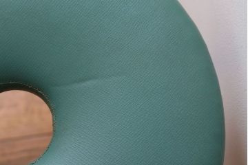 レトロ家具　昭和レトロ　ドーナツスツール(リングスツール・丸スツール)(2)