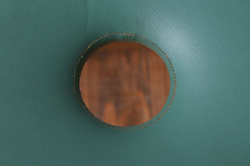 レトロ家具　昭和レトロ　ドーナツスツール(リングスツール・丸スツール)(2)