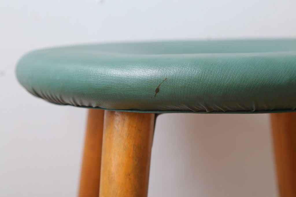 レトロ家具　昭和レトロ　ドーナツスツール(リングスツール・丸スツール)(2)