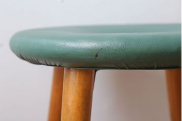 レトロ家具　昭和レトロ　ドーナツスツール(リングスツール・丸スツール)(2)