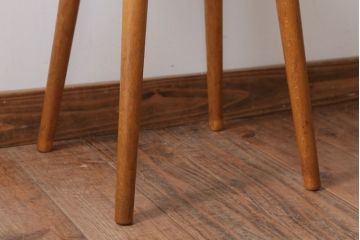 レトロ家具　昭和レトロ　ドーナツスツール(リングスツール・丸スツール)(2)