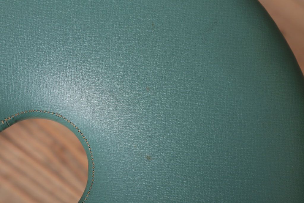 レトロ家具　昭和レトロ　ドーナツスツール2脚セット(リングスツール・丸スツール)