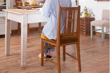 アンティーク家具　アンティーク　古いブナ材のチェア(椅子)