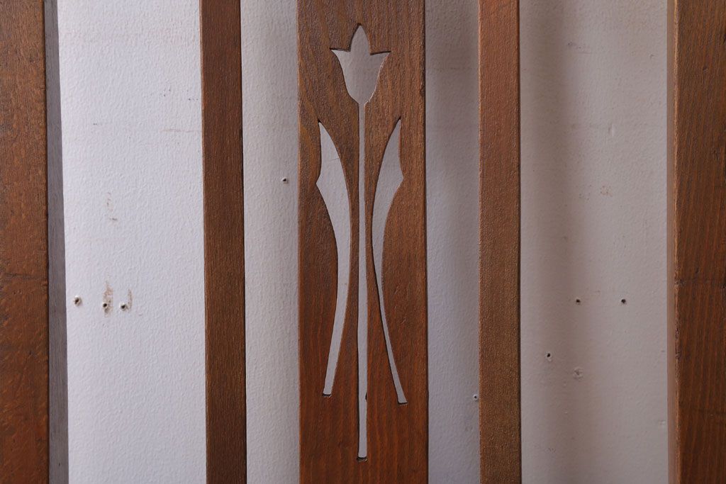 アンティーク家具　アンティーク　古いブナ材のチェア(椅子)