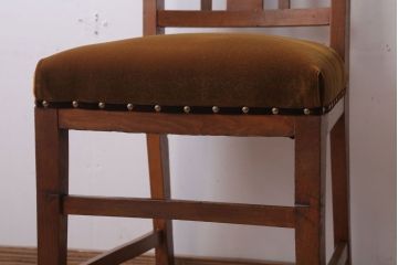 アンティーク家具　アンティーク　古いブナ材のチェア(椅子)