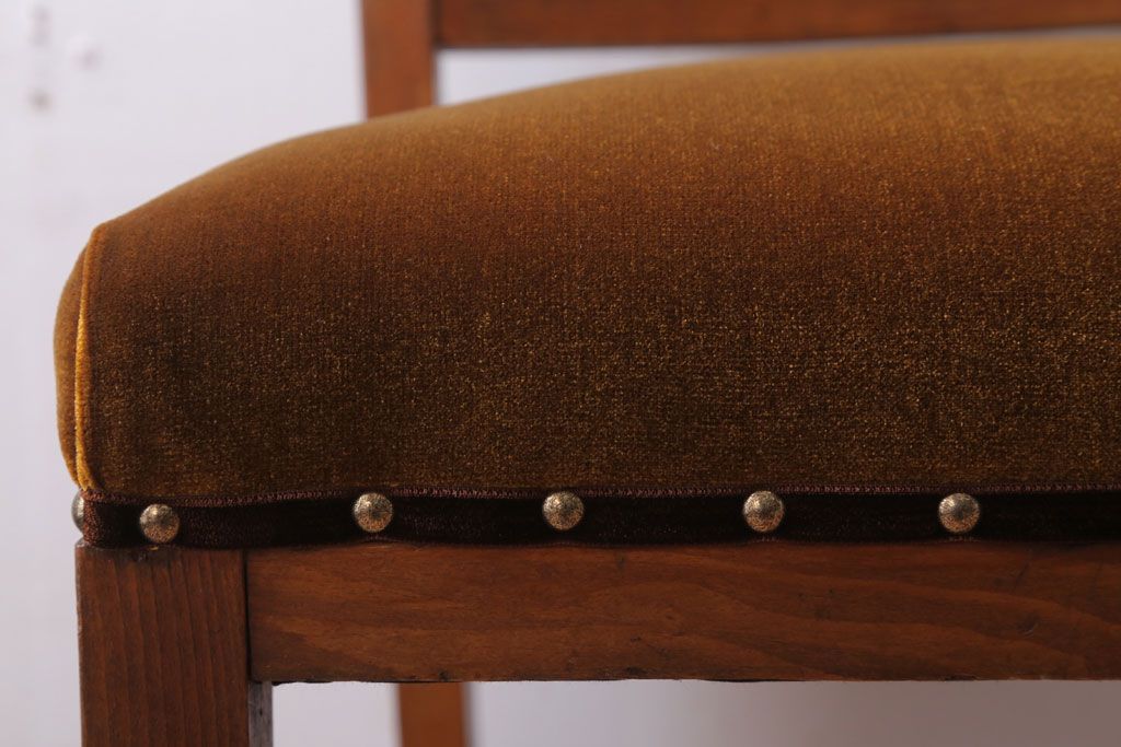 アンティーク家具　アンティーク　古いブナ材のチェア(椅子)