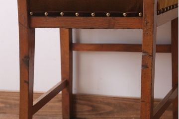 アンティーク家具　アンティーク　古いブナ材のチェア(椅子)