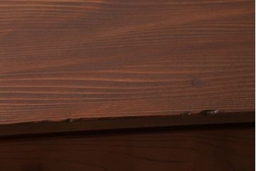 アンティーク家具　古民具・骨董　明治期　前面欅材の時代箪笥ローボード(ローチェスト)(2)