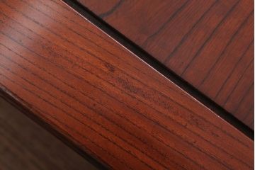 アンティーク家具　和製アンティーク　総欅製の古い座卓(センターテーブル)