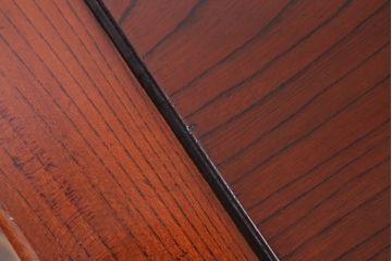 アンティーク家具　和製アンティーク　総欅製の古い座卓(センターテーブル)