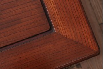 アンティーク家具　和製アンティーク　総欅製の古い座卓(センターテーブル)