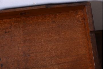 レトロ家具　昭和レトロ　象嵌入り!アンティーク書類棚(カルテケース)