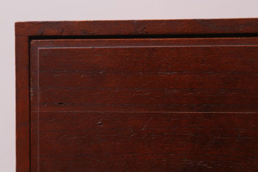 アンティーク家具　和製アンティーク　古い木製の1杯小引き出し