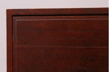 アンティーク家具　和製アンティーク　古い木製の1杯小引き出し