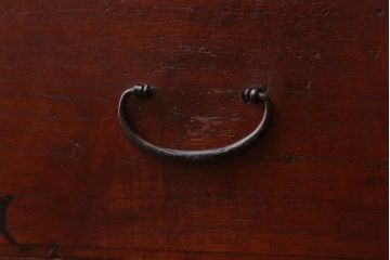 アンティーク家具　和製アンティーク　古い木製の1杯小引き出し