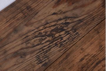 アンティーク雑貨　和製アンティーク　古い木味の平机(電話台・花台)