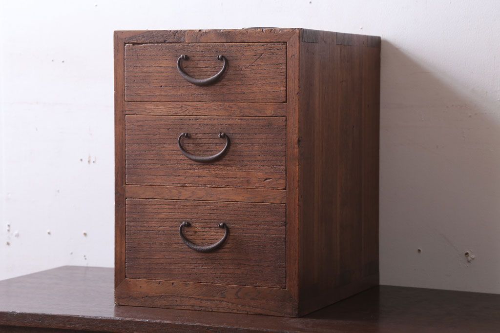 アンティーク家具　和製アンティーク　総桐材!小さな小引き出し