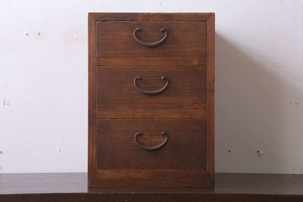 アンティーク家具　和製アンティーク　総桐材!小さな小引き出し