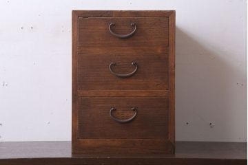 アンティーク家具　和製アンティーク　総桐材!小さな小引き出し