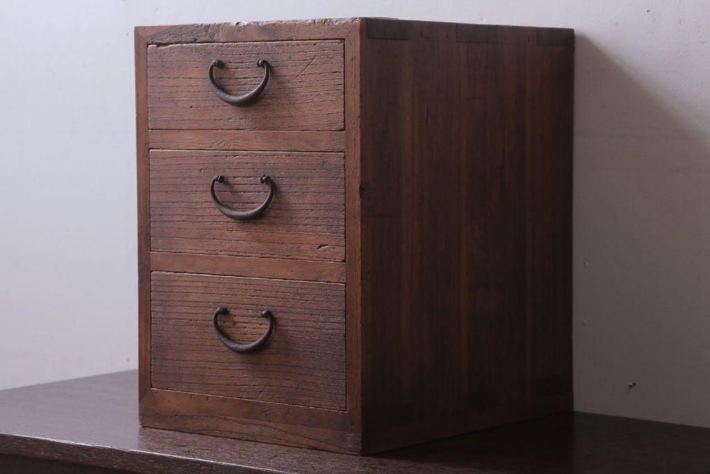 アンティーク家具　和製アンティーク　総桐材!小さな小引き出し