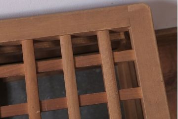 アンティーク雑貨　和製アンティーク　透かし彫り!古い木のこたつやぐら(炬燵櫓)