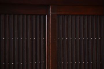 アンティーク家具　古民具・骨董　昇り引き出し付き!六尺水屋箪笥(近江水屋箪笥、食器棚)