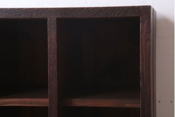 アンティーク家具　和製アンティーク　5杯引き出し付き!マス目収納棚