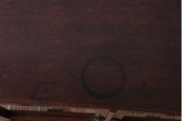 アンティーク家具　大正ロマン　古い木製のアンティークブックケース(本箱)