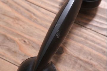 アンティーク雑貨　昭和レトロ　中与通信機製作所　デルビル磁石式　壁掛け電話機(鉄道用?)