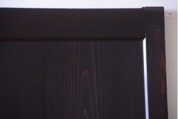 古民具・骨董　明治期!古い木のアンティーク帯戸