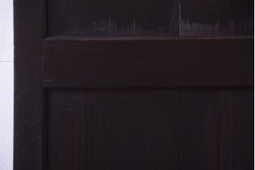 古民具・骨董　明治期!古い木のアンティーク帯戸