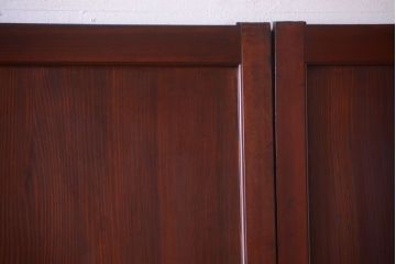 古民具・骨董　明治〜大正期　一枚板の帯戸4枚セット