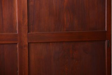 古民具・骨董　明治〜大正期　一枚板の帯戸4枚セット