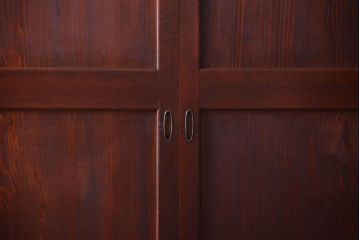 古民具・骨董　明治〜大正期　一枚板の帯戸4枚セット