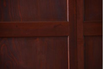 古民具・骨董　明治〜大正期　一枚板の帯戸4枚セット