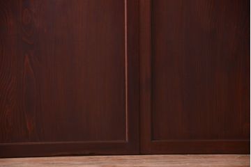 古民具・骨董　明治〜大正期　一枚板の帯戸4枚セット