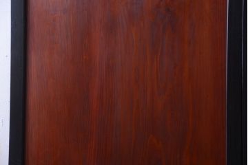 古民具・骨董　古い木のアンティーク帯戸2枚セット(引き戸)