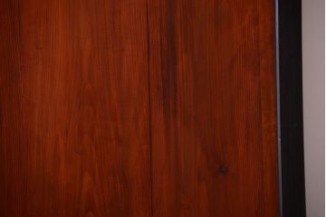 古民具・骨董　古い木のアンティーク帯戸2枚セット(引き戸)