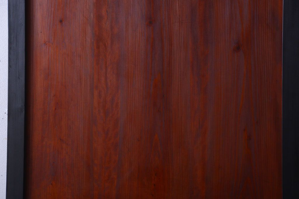 古民具・骨董　古い木のアンティーク帯戸2枚セット(引き戸)