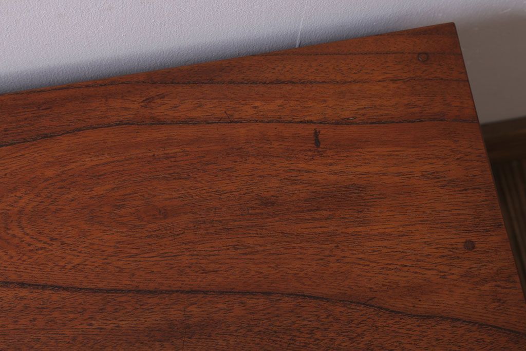 中古　3杯引き出し付き!欅材の高級置き床(置床)