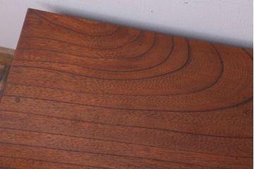 中古　3杯引き出し付き!欅材の高級置き床(置床)