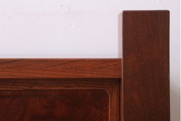 中古　3杯引き出し付き!欅材の高級置き床(置床)