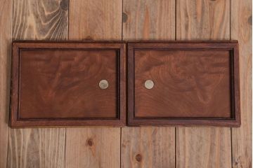 中古　3杯引き出し付き!欅材の高級置き床(置床)