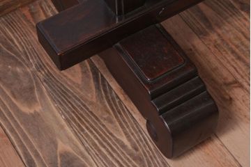 アンティーク雑貨　古民具・骨董　総欅材!特大木製衝立(パーテーション)