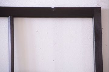 大正ロマン　モールガラス・すりガラス入り!ガラス戸2枚セット