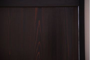 古民具・骨董　明治期　古い木味のアンティーク帯戸2枚セット